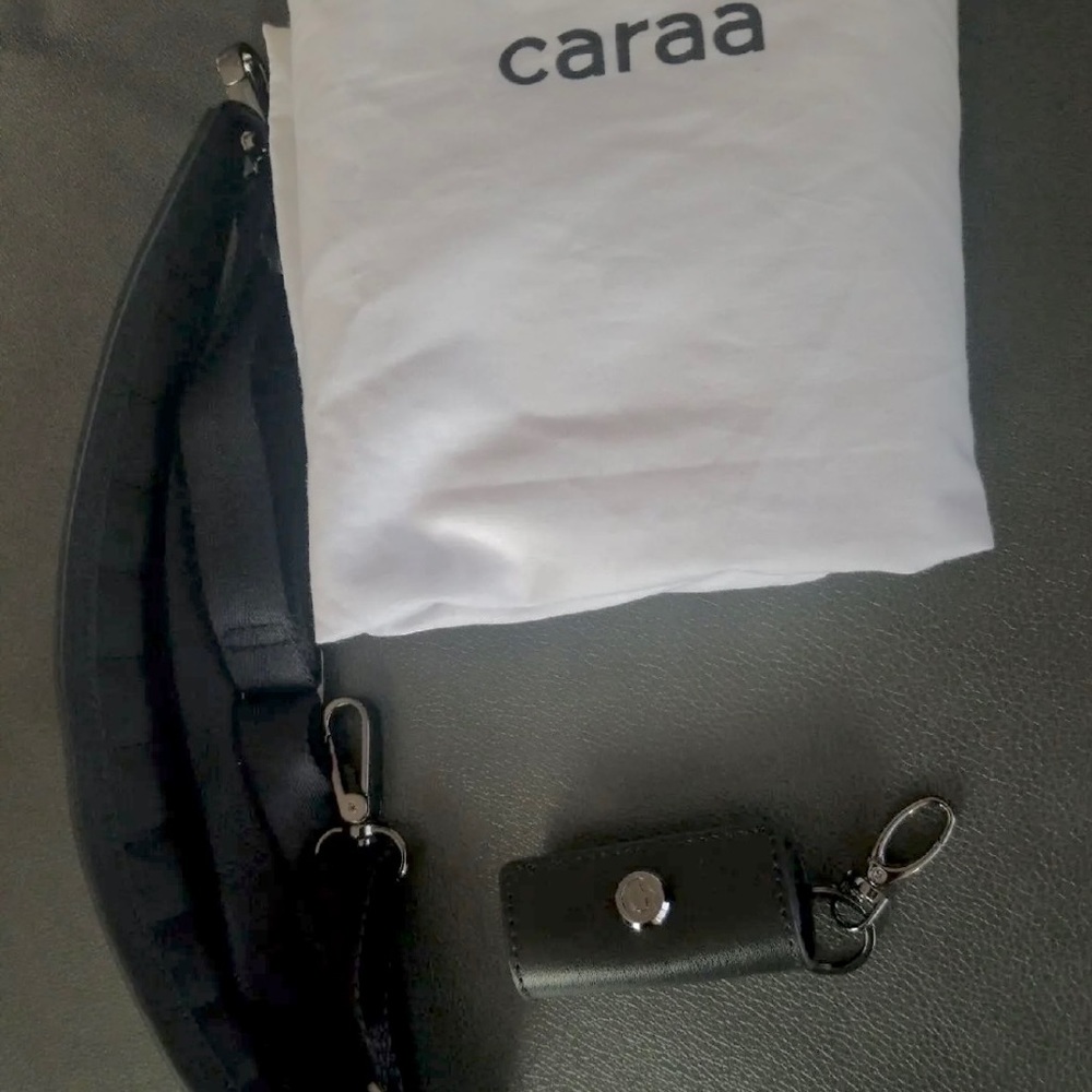caraa convertible backpack medium with studs.  euc! - Picture 3 of 3
